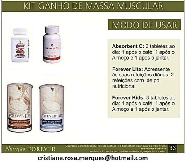 Ganho de Massa Muscular